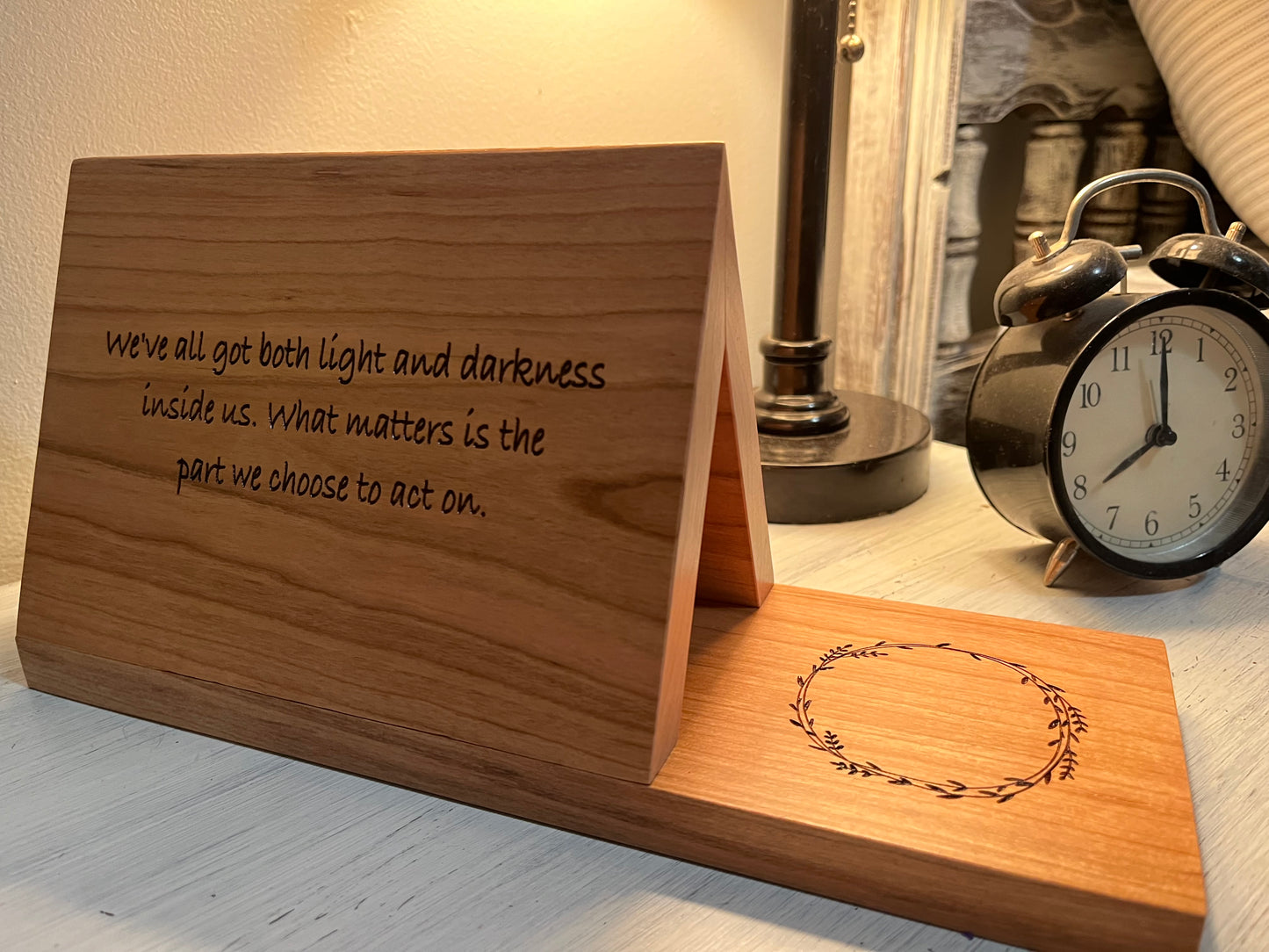 Handcrafted Book Rest/Book Mark
