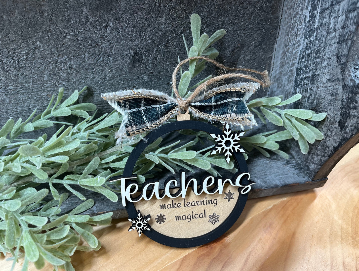 "Teachers" Ornament