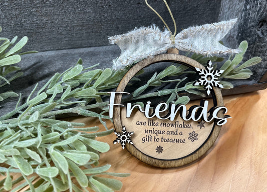"Friends" Ornament