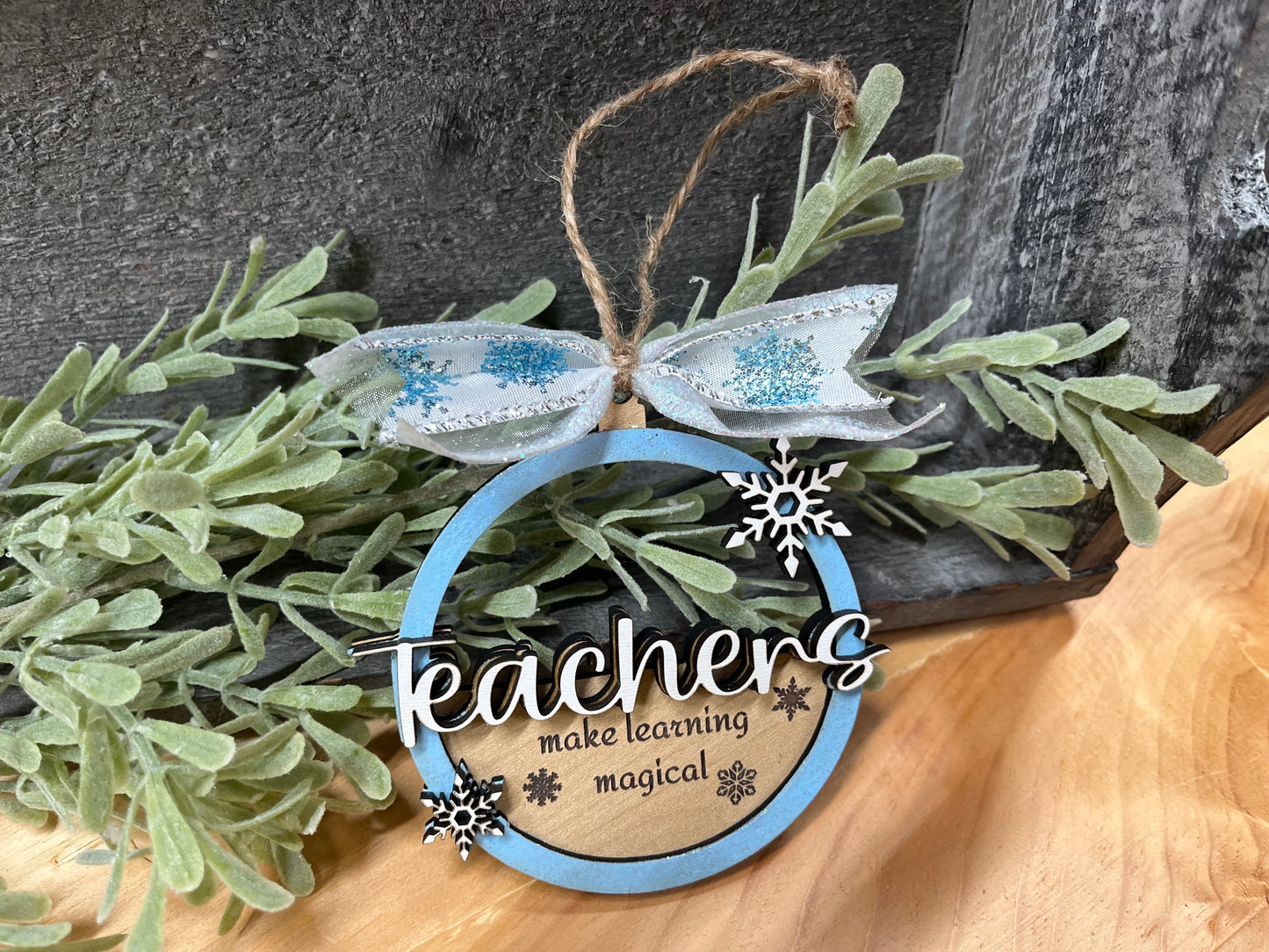 "Teachers" Ornament