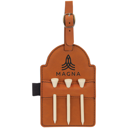 Golf Tee Holder/Bag Tag