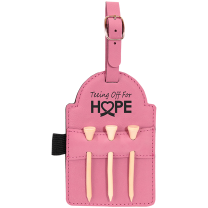 Golf Tee Holder/Bag Tag