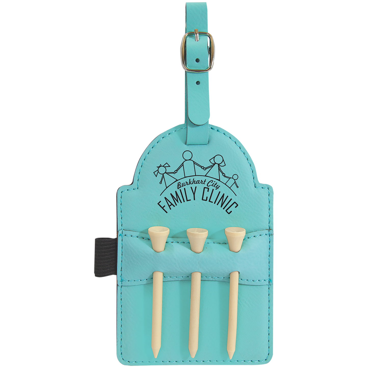 Golf Tee Holder/Bag Tag