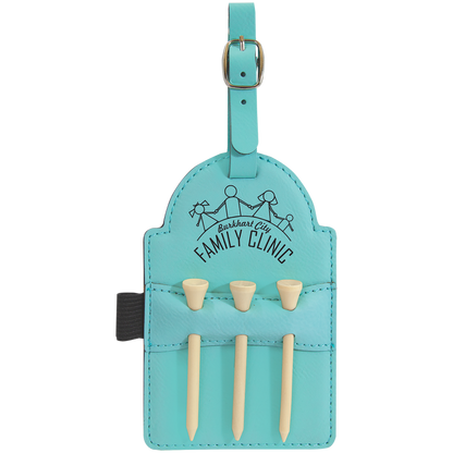 Golf Tee Holder/Bag Tag