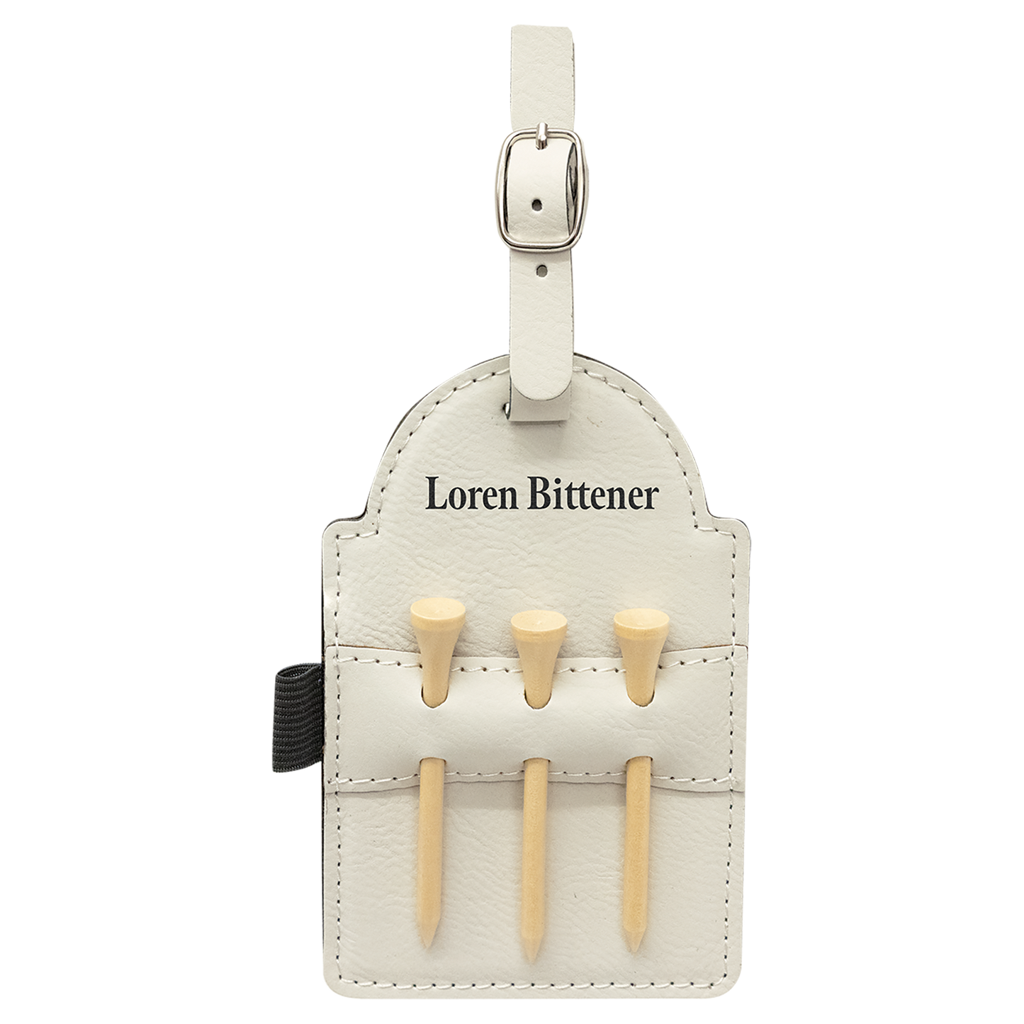 Golf Tee Holder/Bag Tag