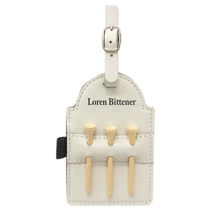 Golf Tee Holder/Bag Tag