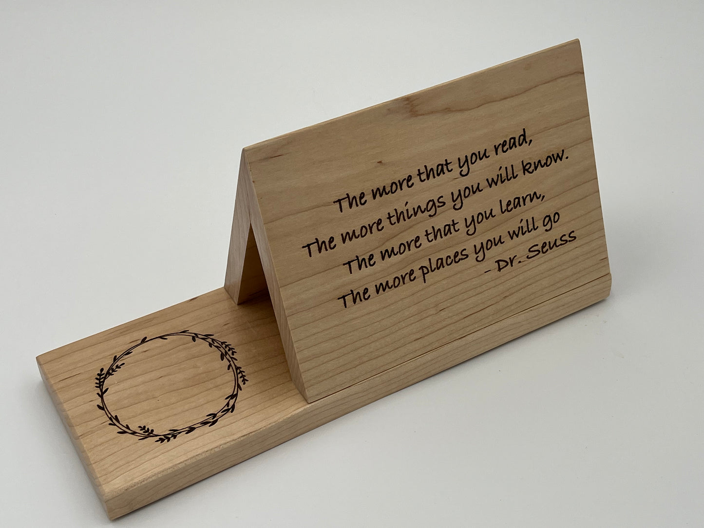 Handcrafted Book Rest/Book Mark