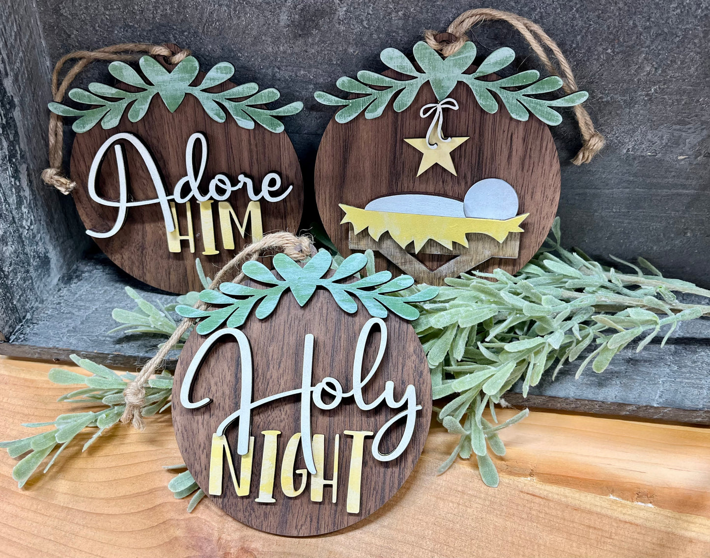 Nativity Christmas Ornaments